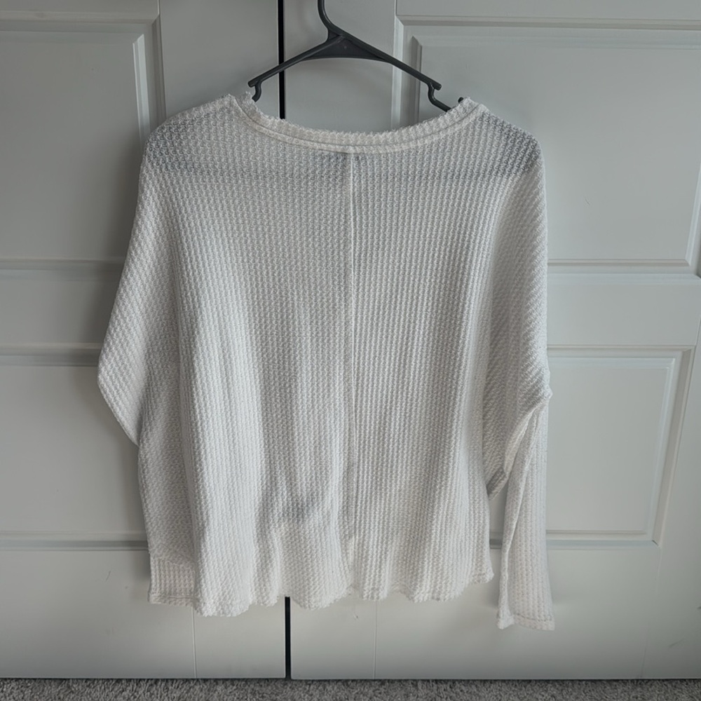 Free People Waffle Top - Picture 3 of 3